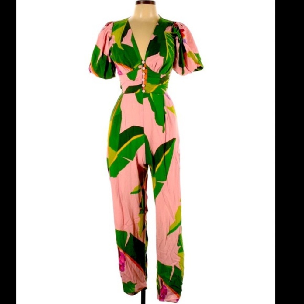 Farm Rio Tropicalistic Jumpsuit Medium